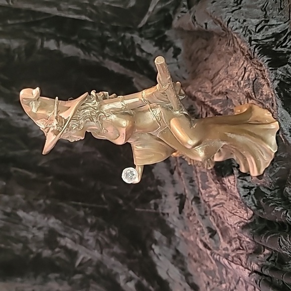 0243. SEXY Witch 🧙‍♂️ On a Broom w/ Crystal 🔮 Ball 💖 - Picture 6 of 15